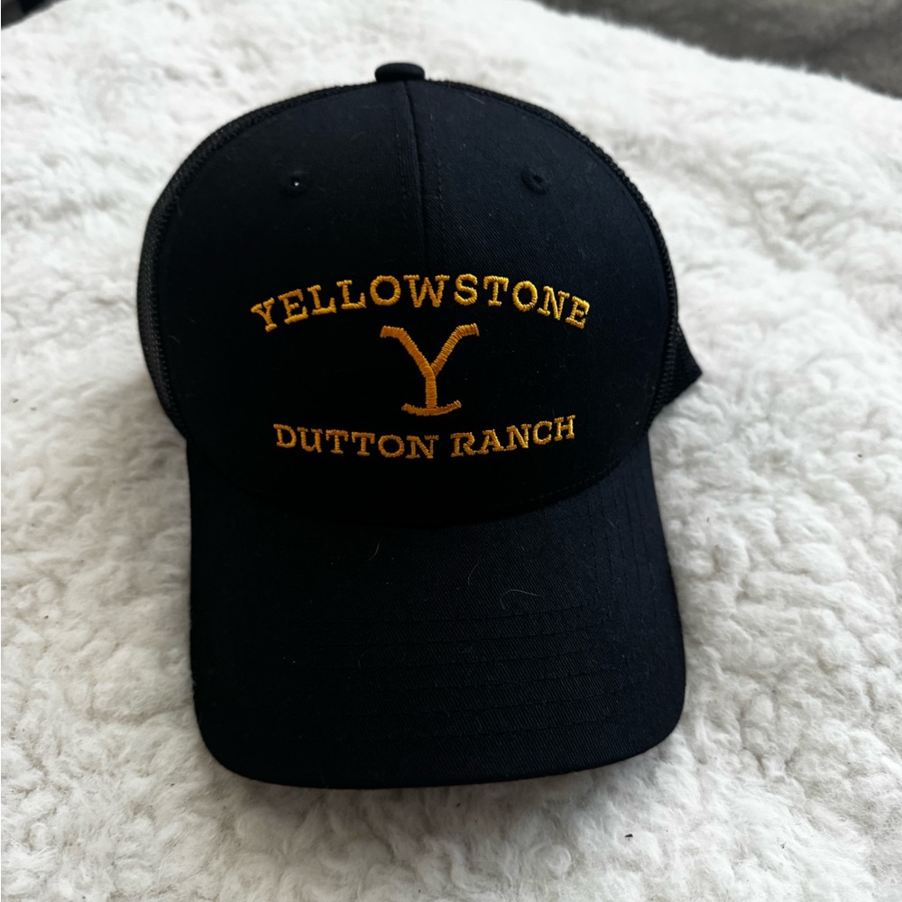 Black Yellowstone Dutton Ranch Cap